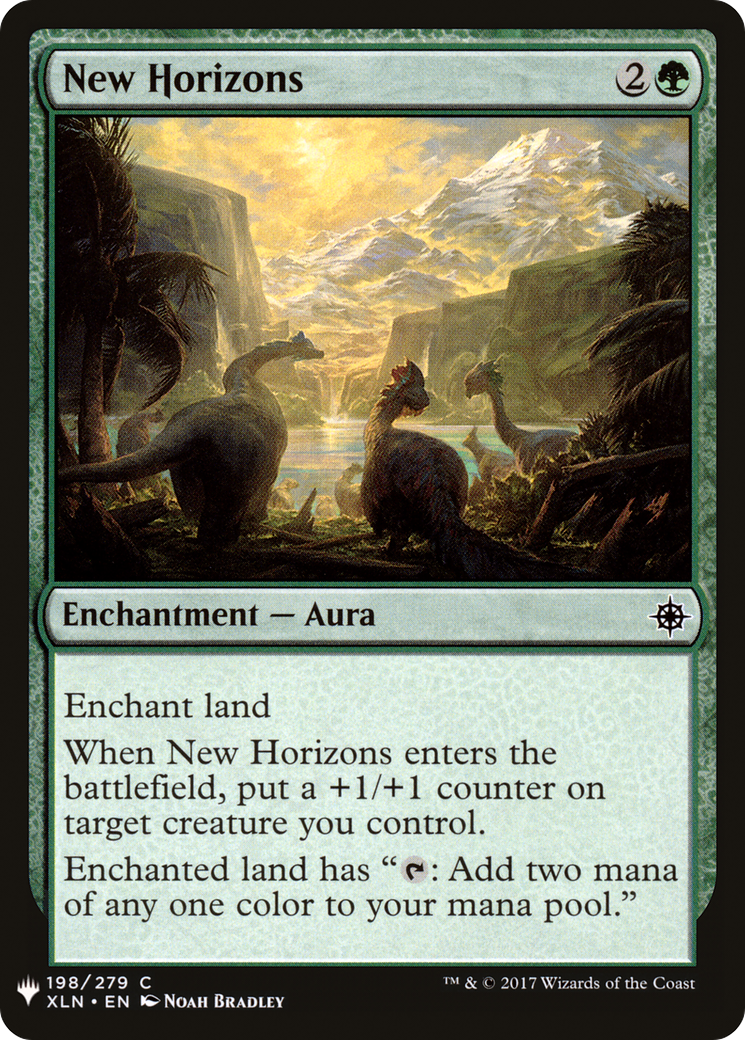 New Horizons (LIST-198) - The List