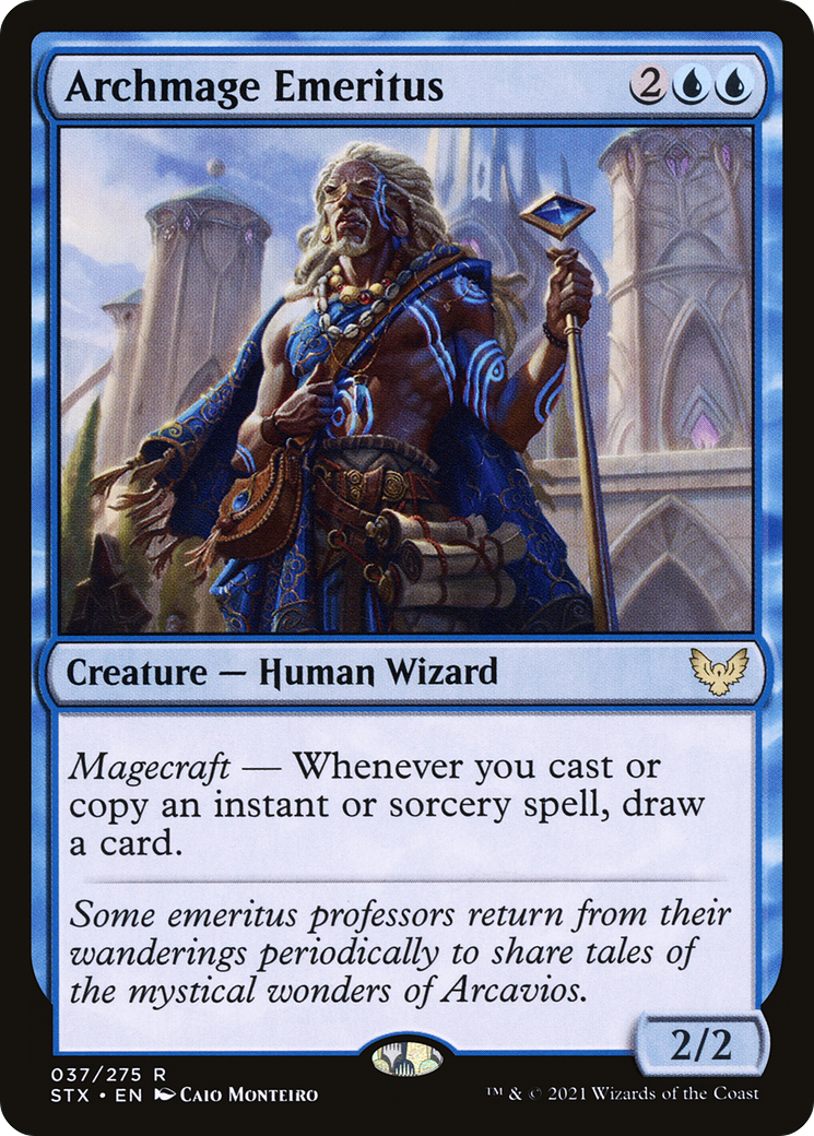 Archmage Emeritus (STX-037) - Strixhaven: School of Mages