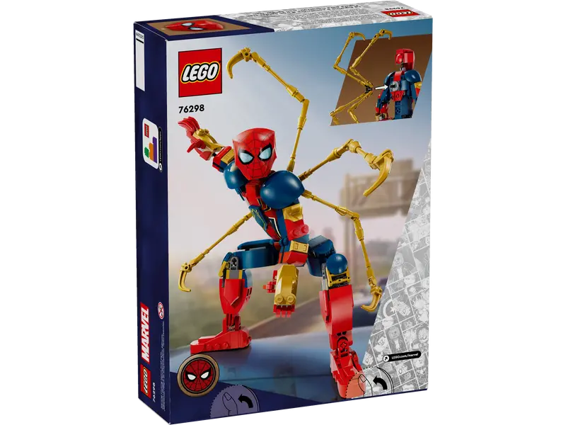 LEGO Iron Spider-Man Construction Figure - 76298