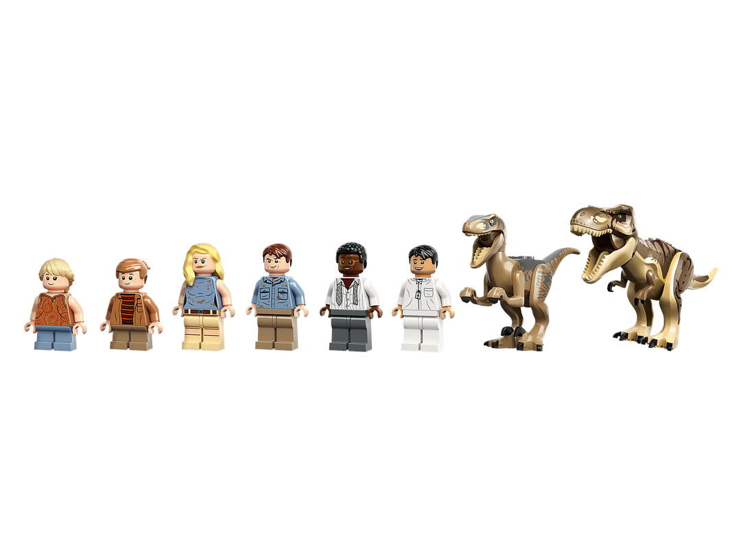 LEGO Jurassic World Visitor Center: T. rex & Raptor Attack - 76961