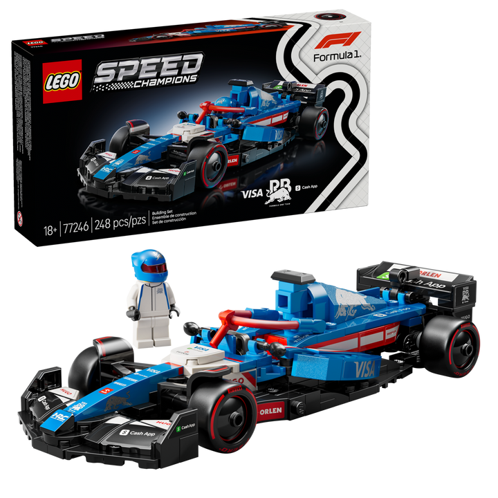 LEGO Visa Cash App RB VCARB 01 F1 Race Car - 77246
