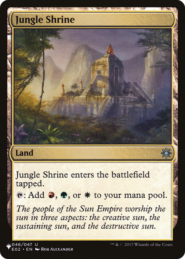 Jungle Shrine (E02) (LIST-046/047) - The List