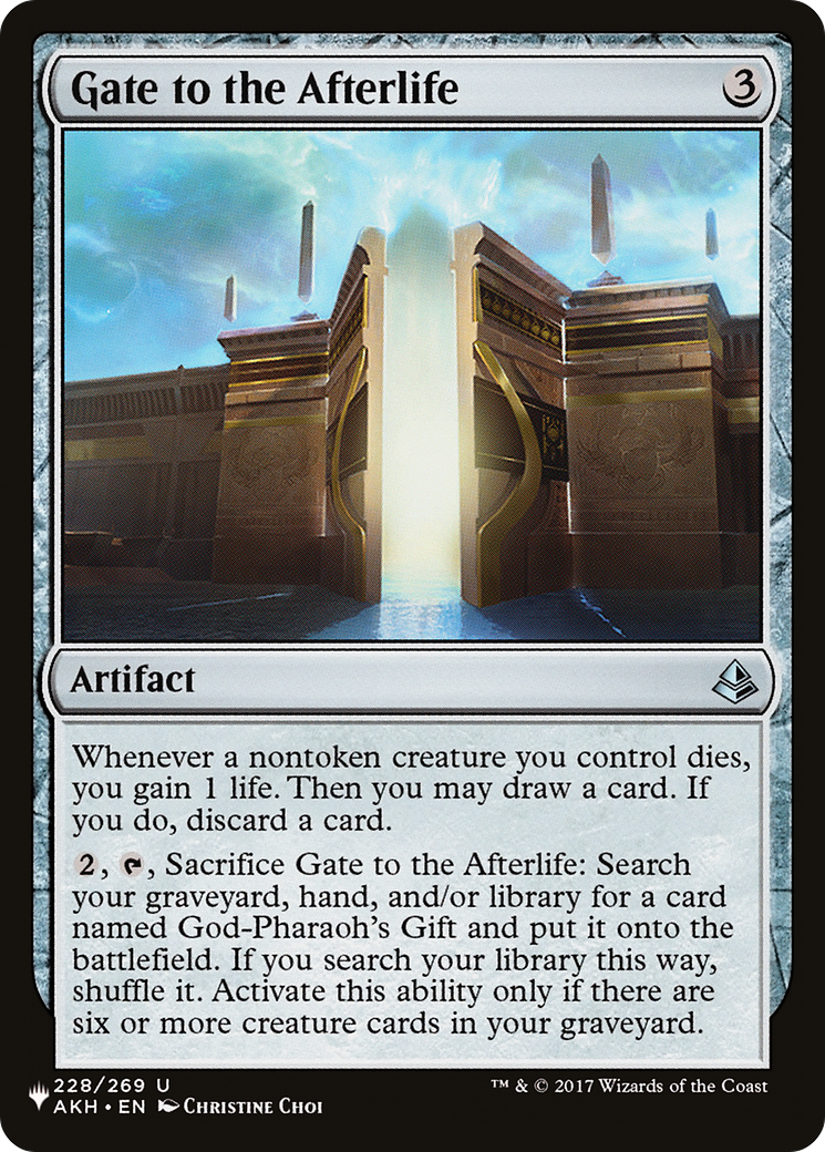 Gate to the Afterlife (LIST-228/269) - The List