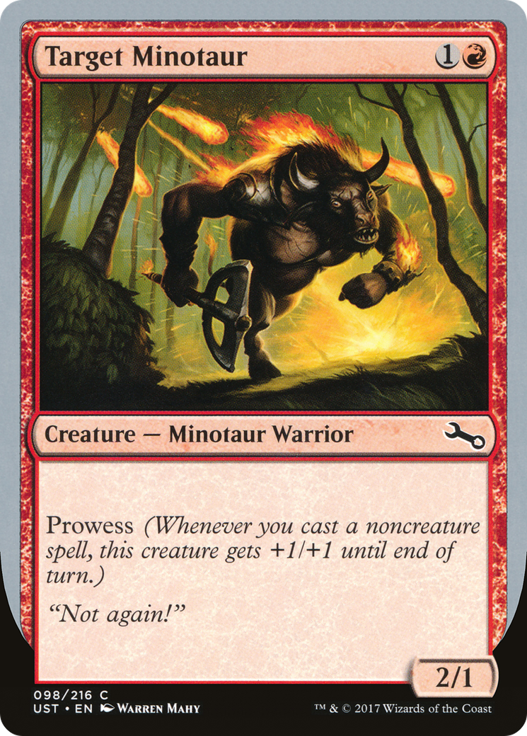 Target Minotaur (C) (UST-98C) - Unstable