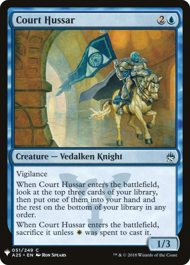Court Hussar (LIST-051) - The List