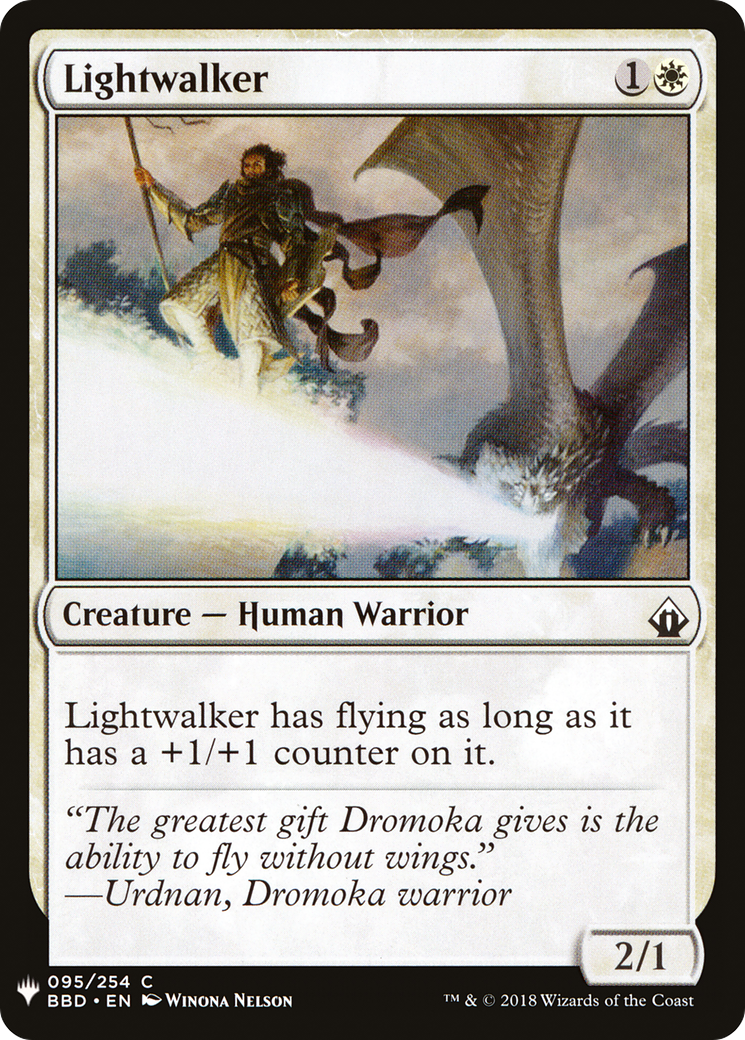 Lightwalker (LIST-095) - The List