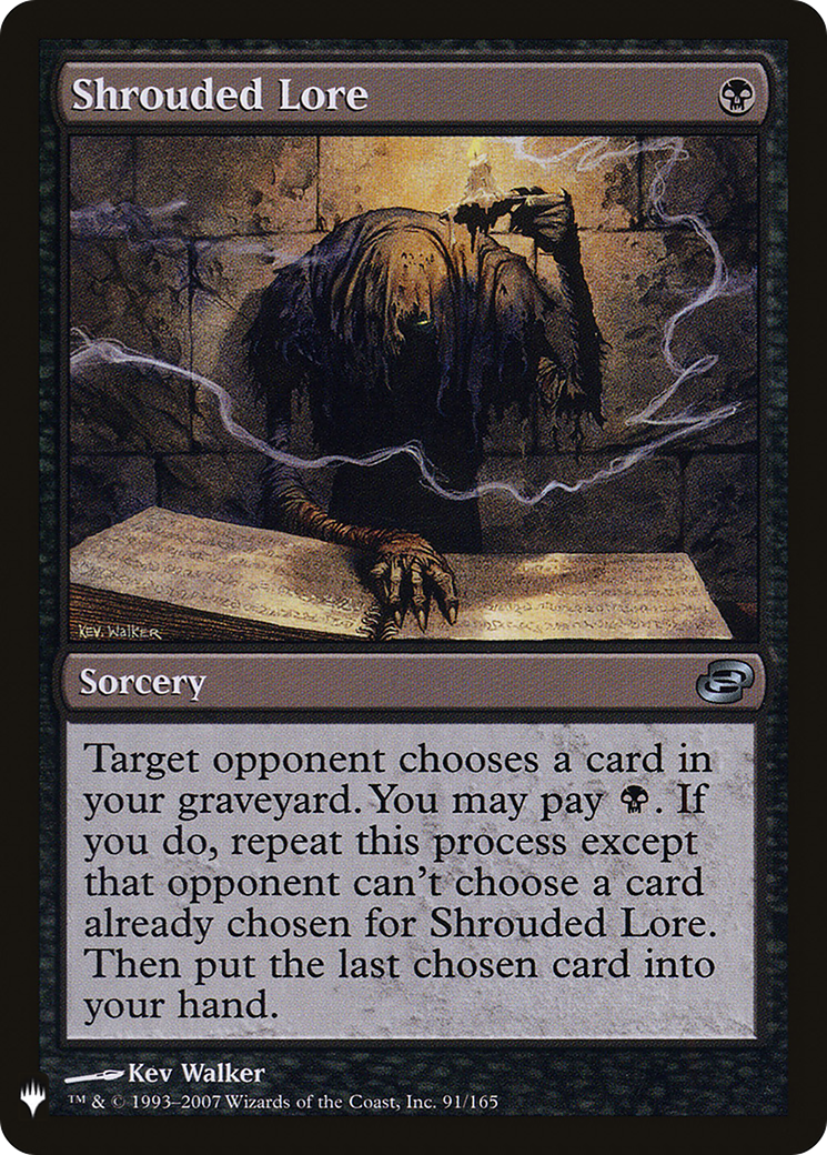 Shrouded Lore (LIST-091) - The List: (colorshifted)