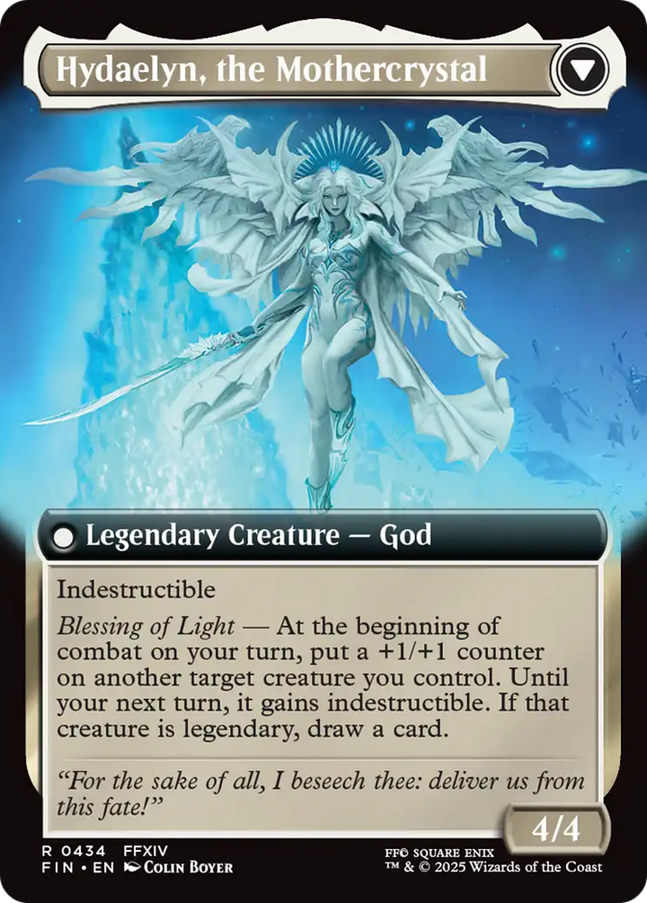 Venat, Heart of Hydaelyn // Hydaelyn, the Mothercrystal (FIN-434) - FINAL FANTASY: (Extended Art)