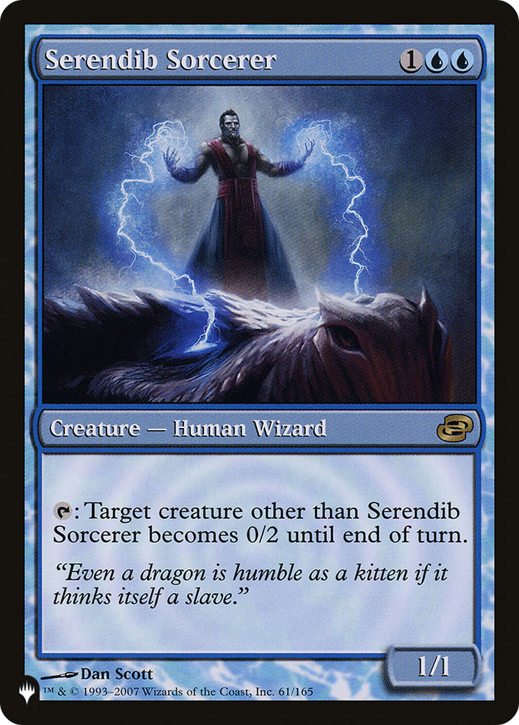 Serendib Sorcerer (LIST-61/165) - The List: (colorshifted)