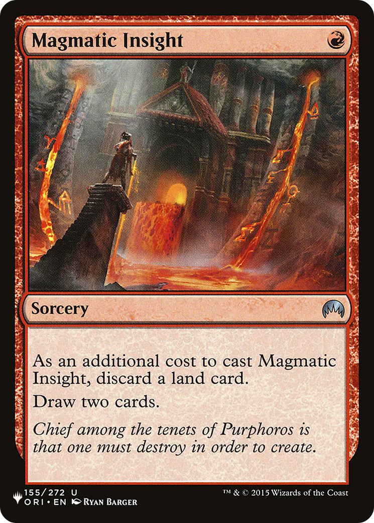 Magmatic Insight (LIST-ORI-155) - The List