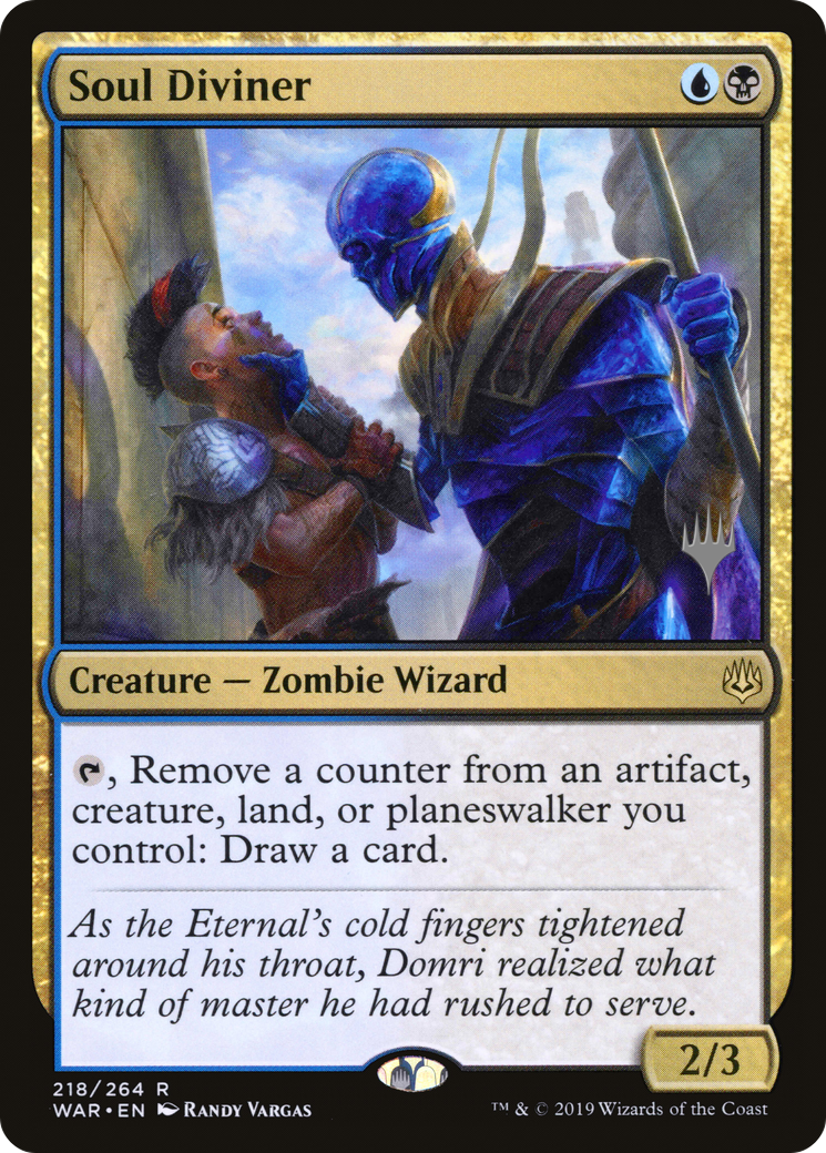Soul Diviner (PPELD-218P) - War of the Spark Promos