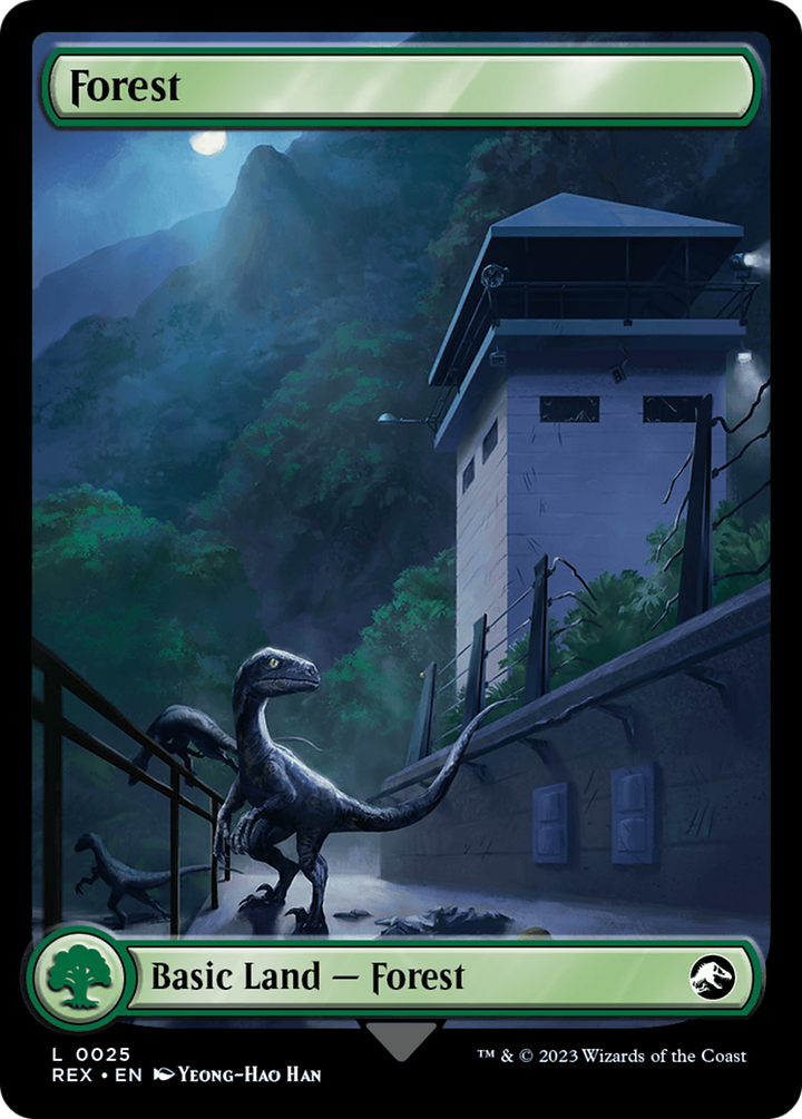 Forest (REX-025) - Jurassic World Collection Foil