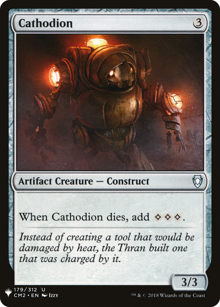 Cathodion (LIST-179) - The List