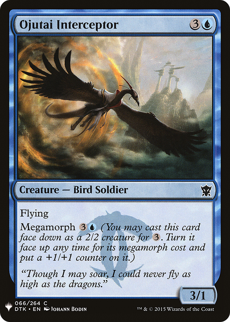 Ojutai Interceptor (LIST-066) - The List