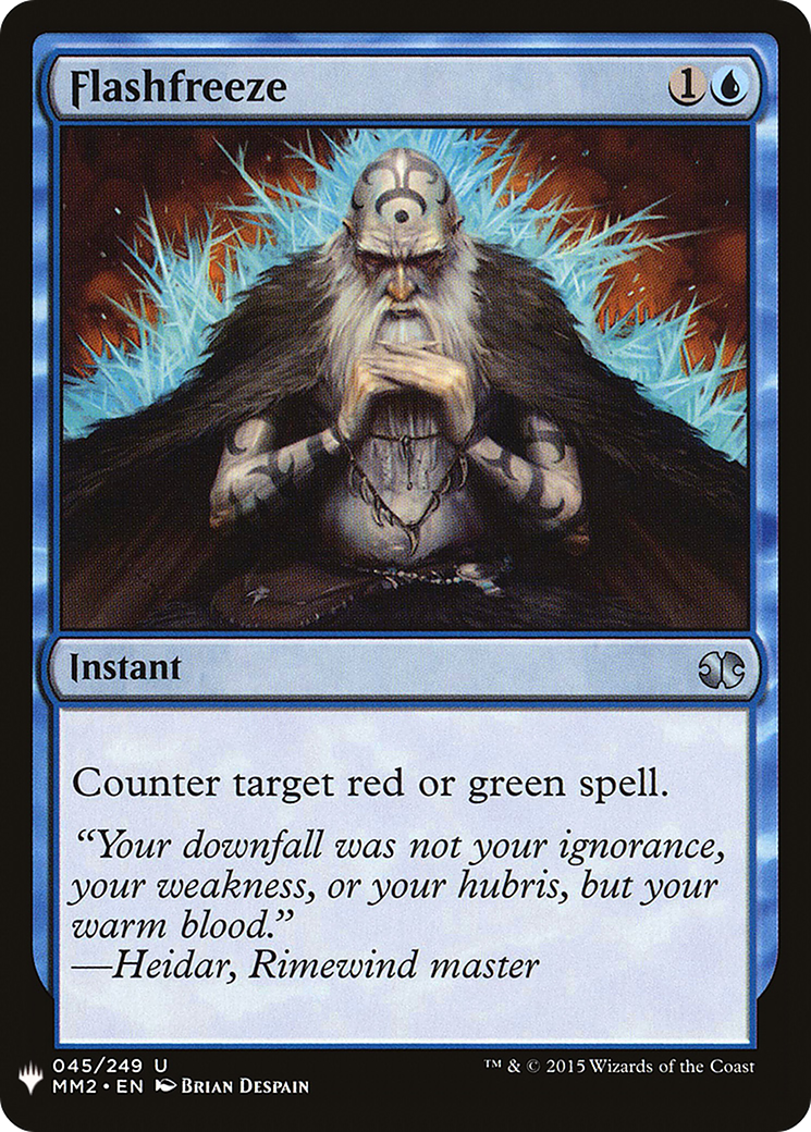Flashfreeze (LIST-045) - The List