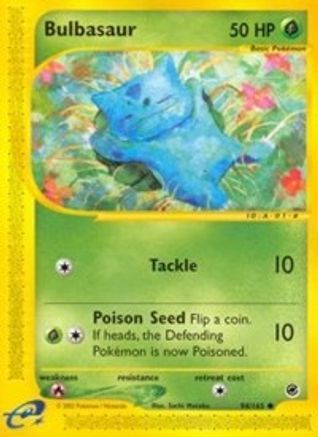 Bulbasaur (94) 094  - Reverse Holofoil Expedition - Common