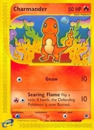Charmander (98) 098  - Reverse Holofoil Expedition - Common