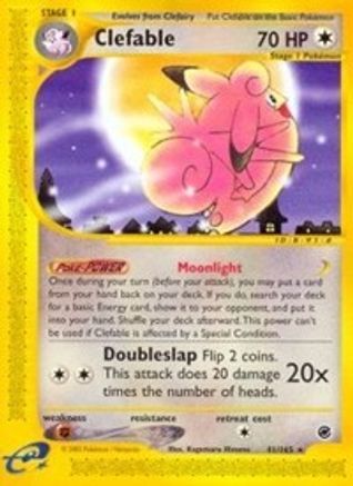 Clefable (41) 041  Expedition - Rare