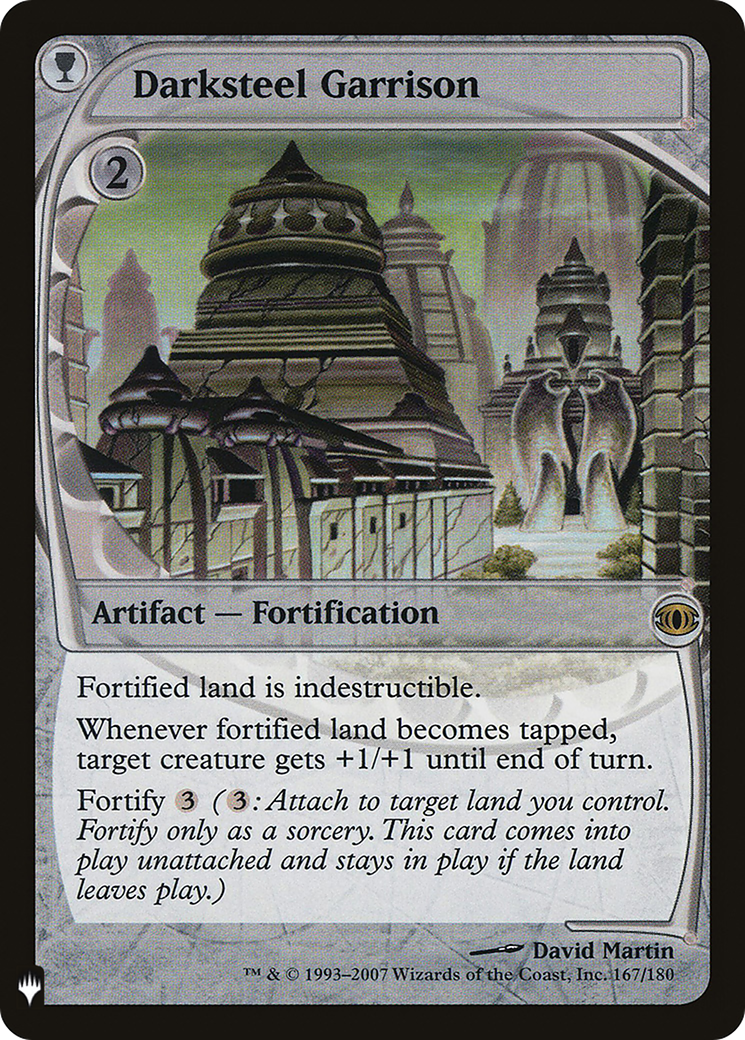 Darksteel Garrison (LIST-167/180) - The List