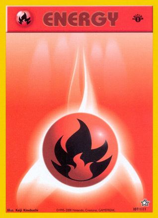 Fire Energy 107  - Unlimited Neo Genesis - Common