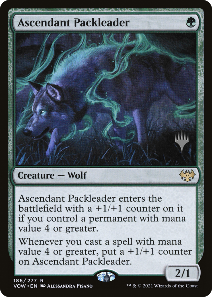Ascendant Packleader (PPMID-186P) - Innistrad: Crimson Vow Promos