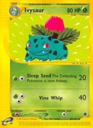 Ivysaur  - Reverse Holofoil Expedition - Uncommon
