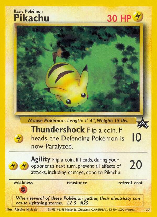 Pikachu (27) WoTC Promo