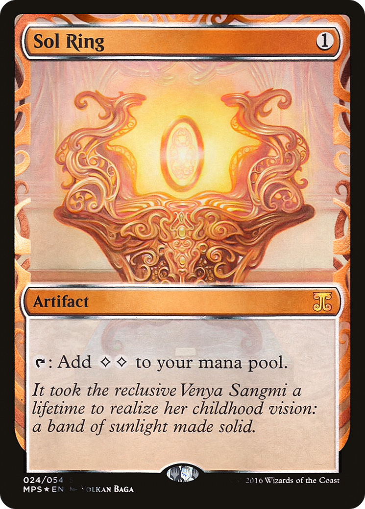 mtg cards like sol ring Sol Ring (MPS-024)