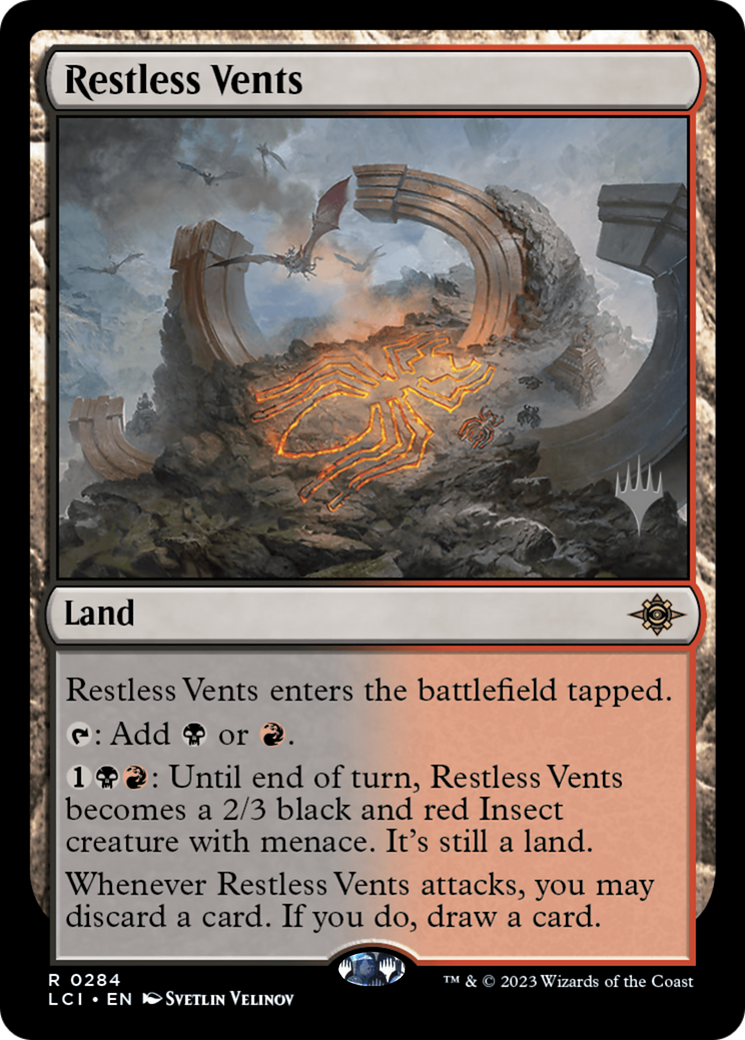 Restless Vents (PPLCI-284P) - The Lost Caverns of Ixalan Promos Foil