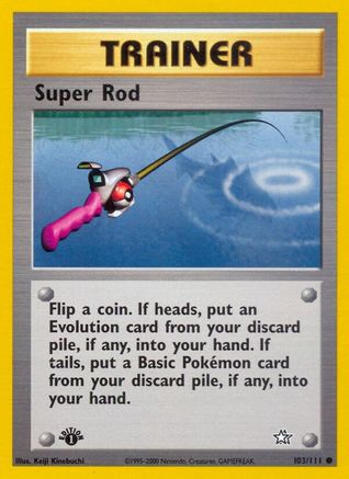 Super Rod 103  - Unlimited Neo Genesis - Common