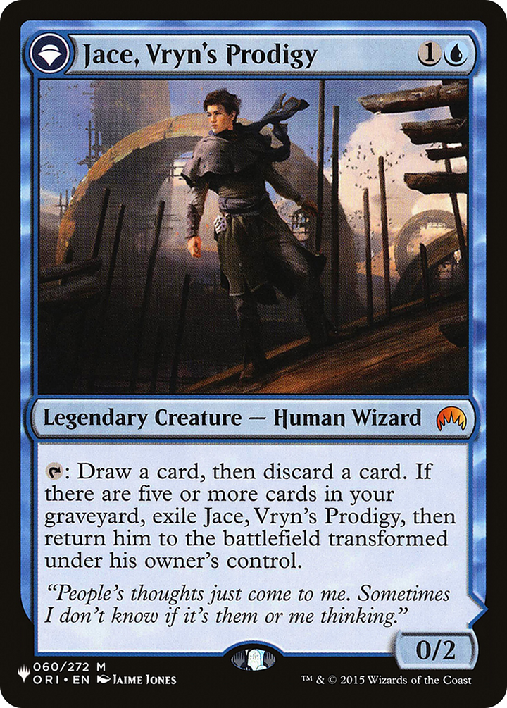 Jace, Vryn's Prodigy (LIST-060) - The List: (originpwdfc)