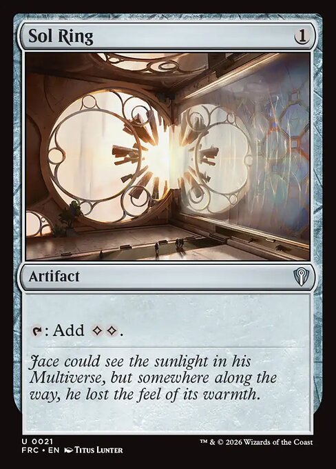 Sol Ring (SLD-1696★) - Secret Lair Drop (Borderless) Foil — official product image (scryfall)