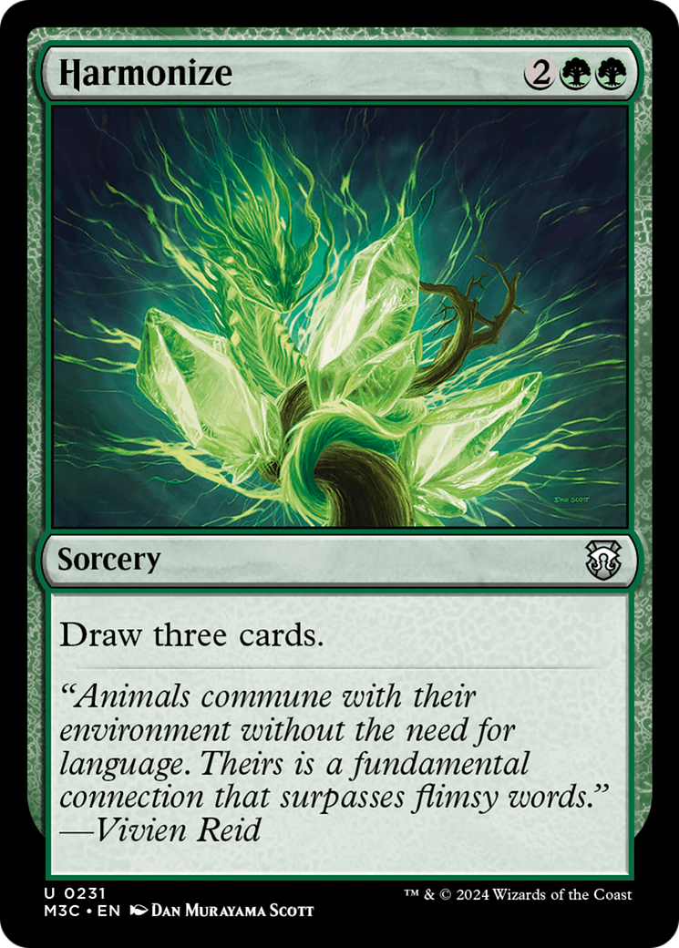 Harmonize (M3C-231) - Modern Horizons 3 Commander Foil