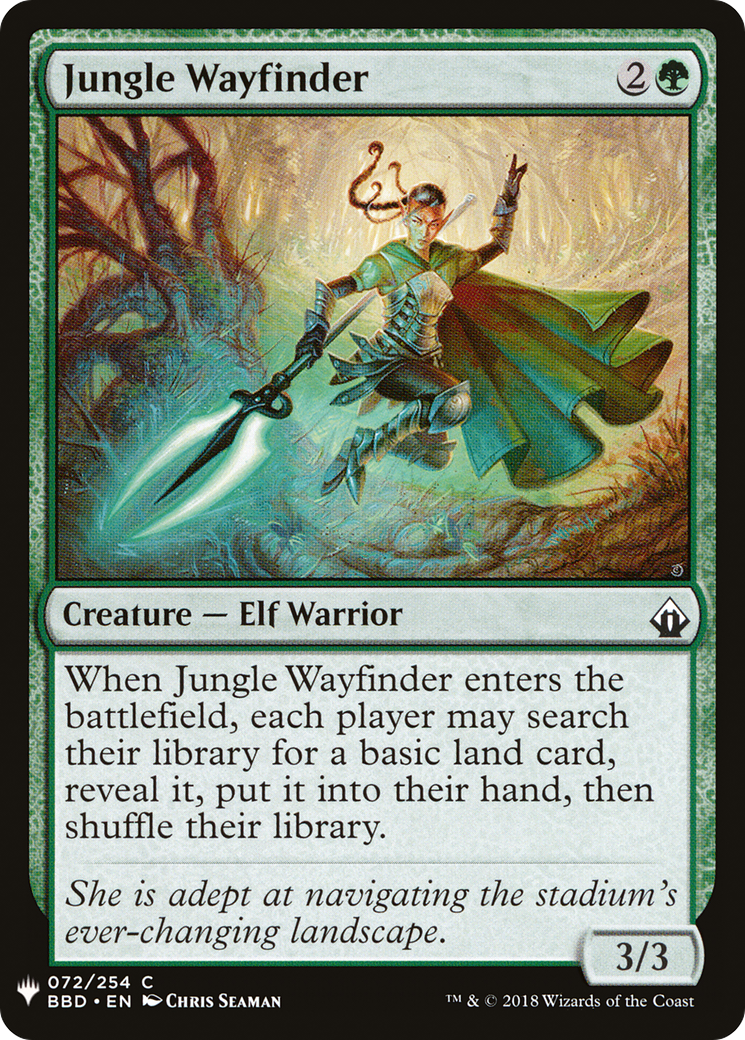 Jungle Wayfinder (LIST-072) - The List