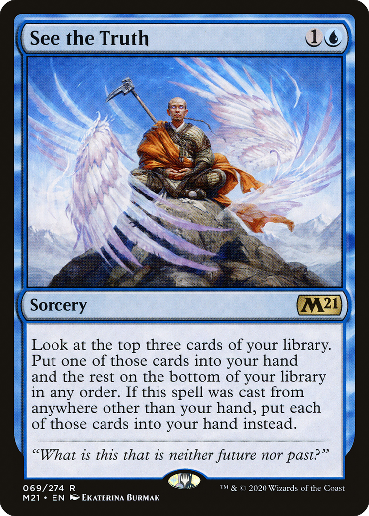 See the Truth (M21-069) - Core Set 2021 Foil