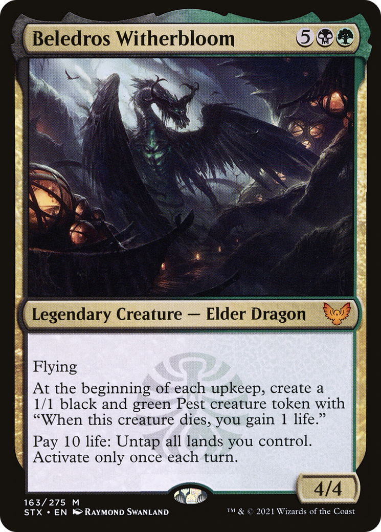Beledros Witherbloom (STX-163) - Strixhaven: School of Mages