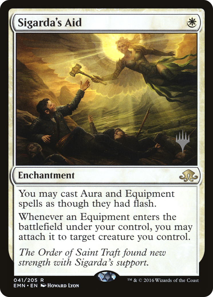 Sigarda's Aid (PPM21-41P) - Eldritch Moon Promos Foil