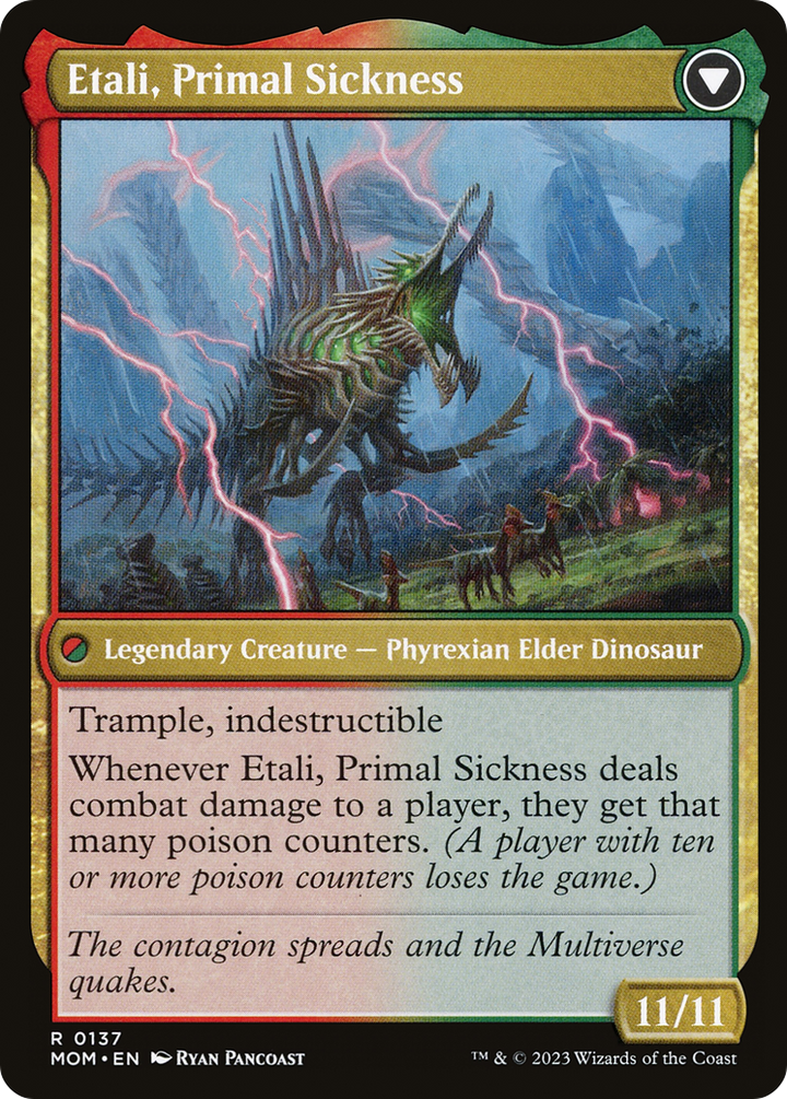 Etali, Primal Conqueror (MOM-137) - March of the Machine