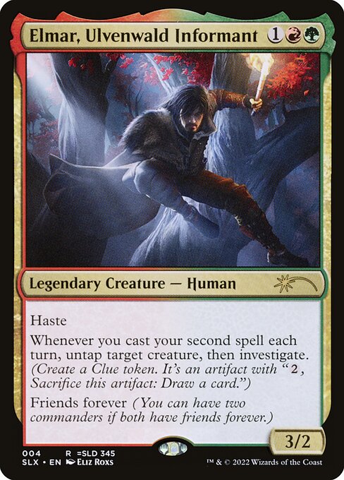 Elmar, Ulvenwald Informant (PLIST-794) - The List — official product image (scryfall)