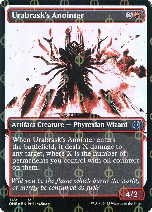 Urabrask's Anointer (ONE-450) - Phyrexia: All Will Be One — official product image (scryfall)