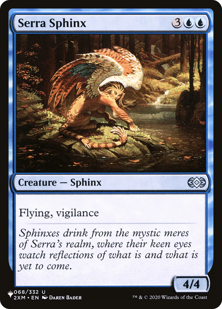 Serra Sphinx (LIST-068/332) - The List