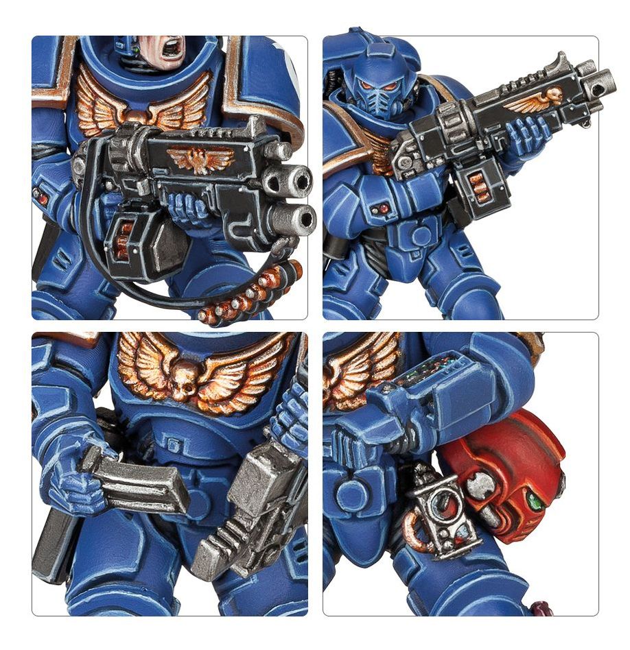 Space Marines Intercessor squad