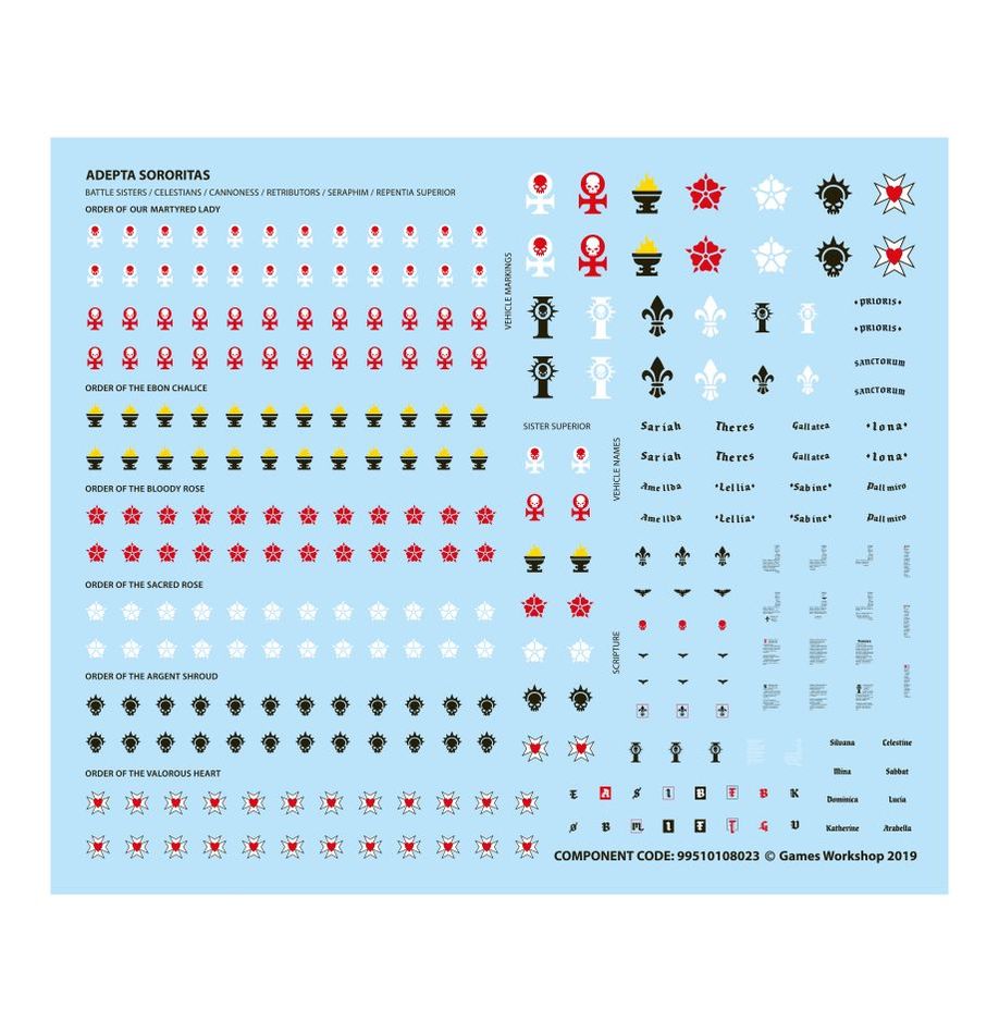 Adeptus Sororitas Retributor Squad