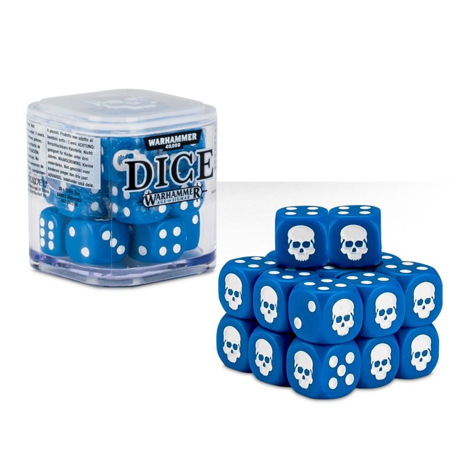 Warhammer Dice Cube 20x12mm