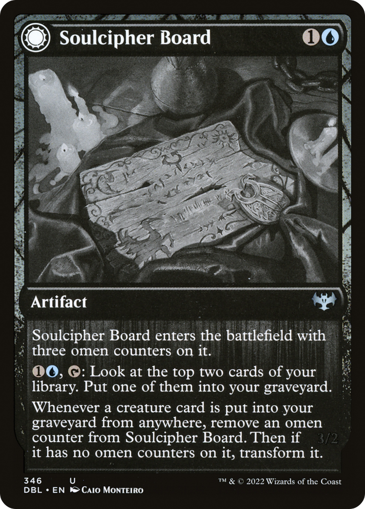 Soulcipher Board (DBL-346) - Innistrad: Double Feature: (Double Faced Transform) Foil