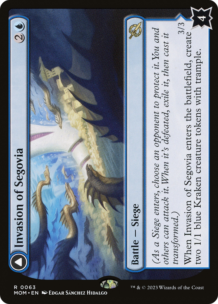 Invasion of Segovia (MOM-063) - March of the Machine Foil