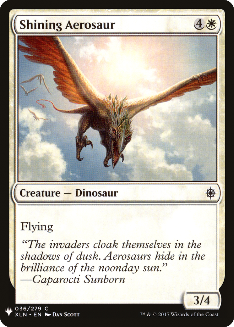 Shining Aerosaur (LIST-036) - The List