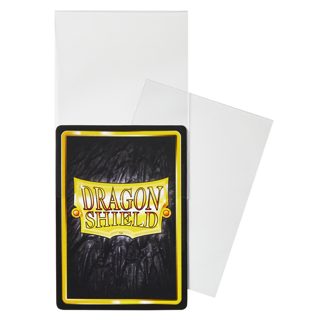 Dragon Shield Sleeves: Perfect Fit Standard - Clear 100CT — official publisher extra