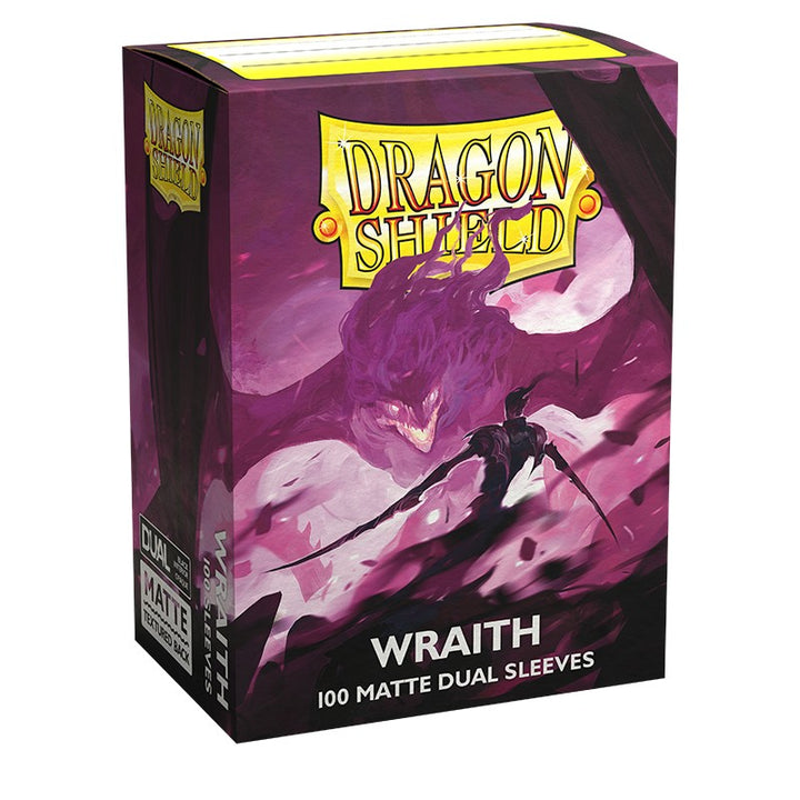 Dragon Shield Sleeves: Standard Matte Dual - Wraith 100CT