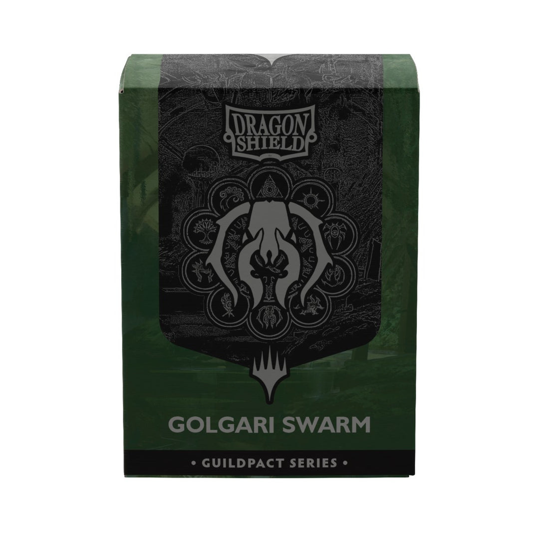 Dragon Shield Sleeves: Standard Matte Dual Art Magic the Gathering Guildpact Series - Golgari Swarm 100CT